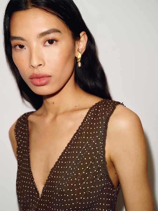 Anna-claire Dress - Pin Dot