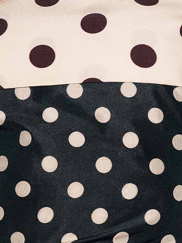 Carrera Dress - Cream Dot
