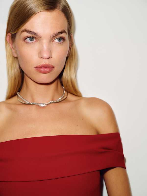 Carrera Dress - Lipstick