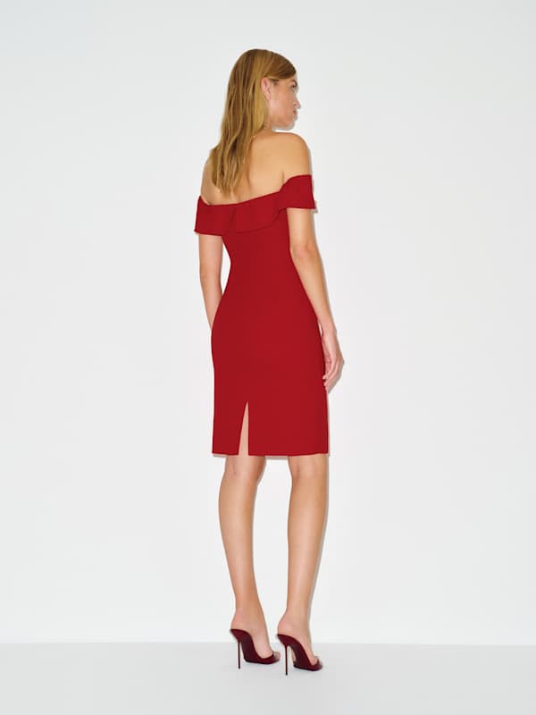 Carrera Dress - Lipstick