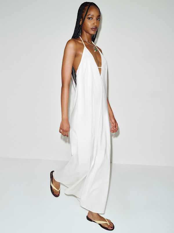 Brita Dress - White