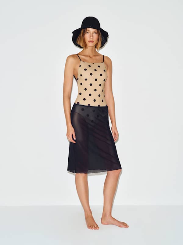 Lira One Piece Swimsuit - Dune Dots