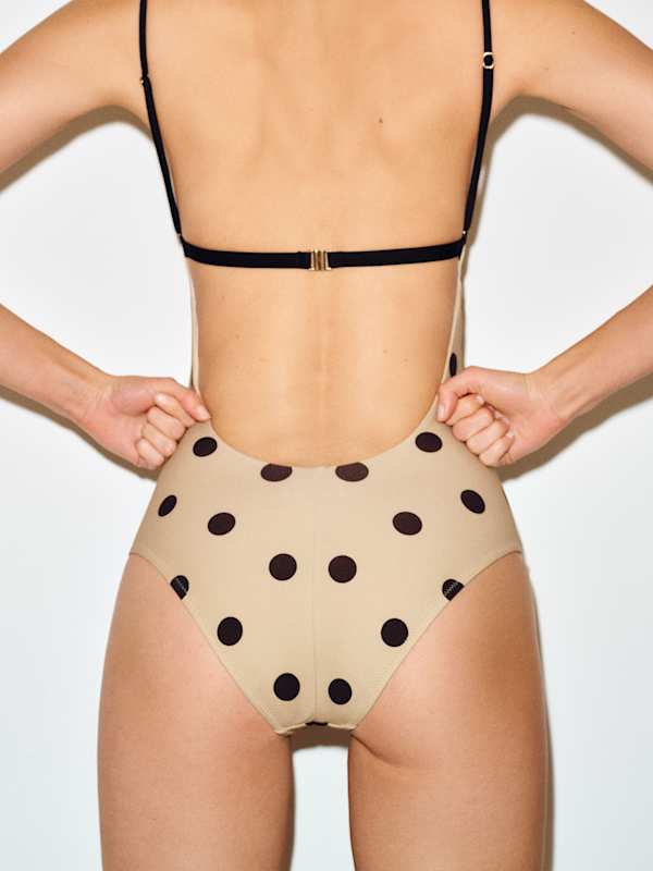 Lira One Piece Swimsuit - Dune Dots