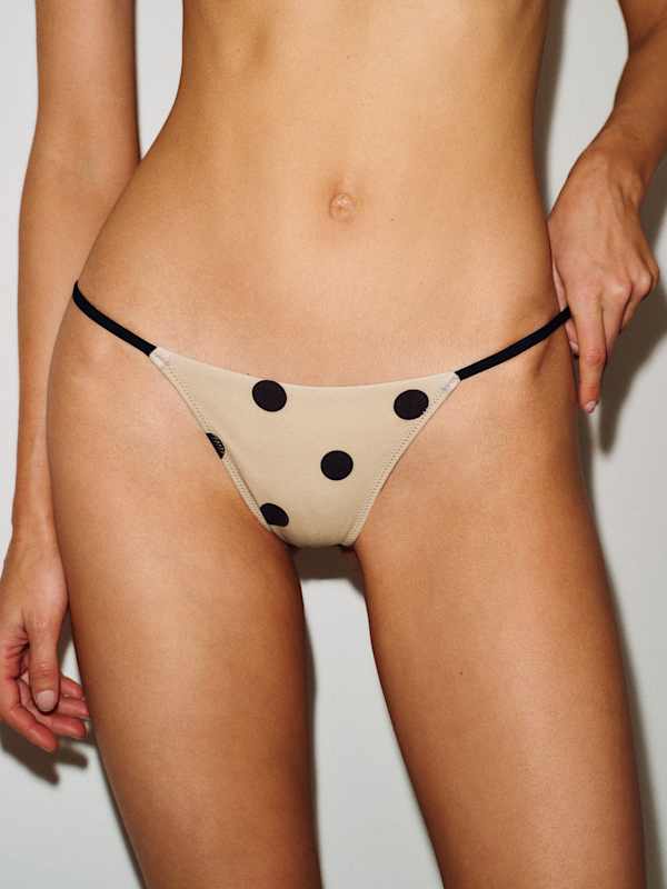 Evie Bikini Bottom - Dune Dots