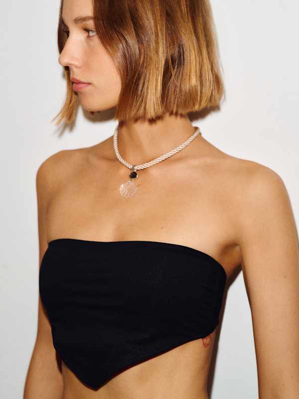 Haut de bikini Amalfi - Noir