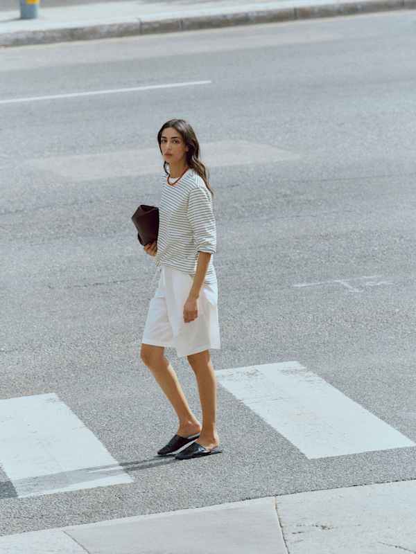 Sandy Short - Bright White