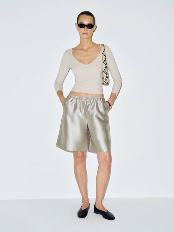 Short Sandy - French Grey