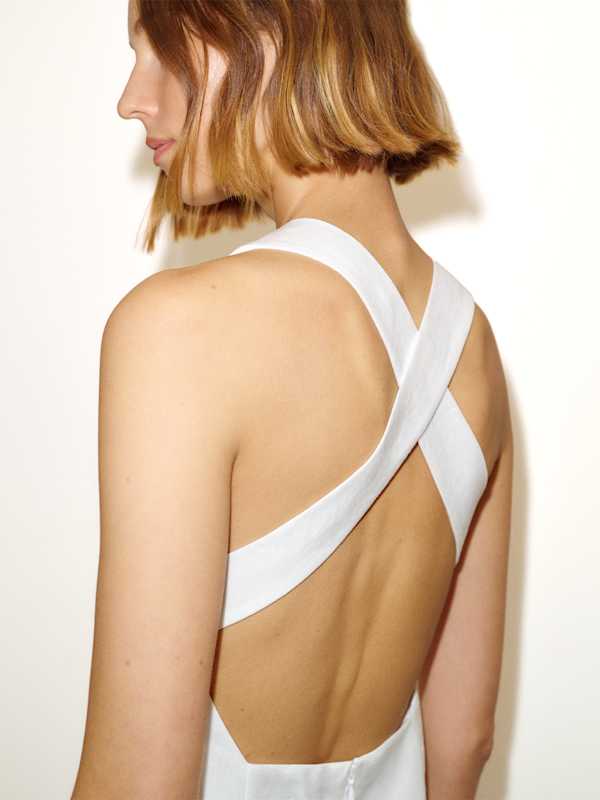 Top en lin Kalita - Blanc