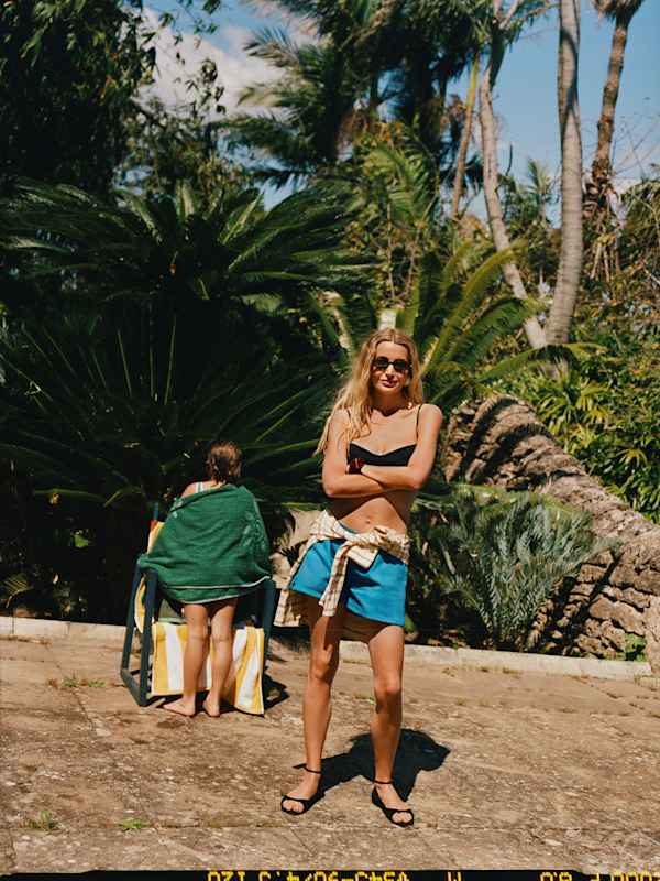 Dakota Short - Mykonos Blue