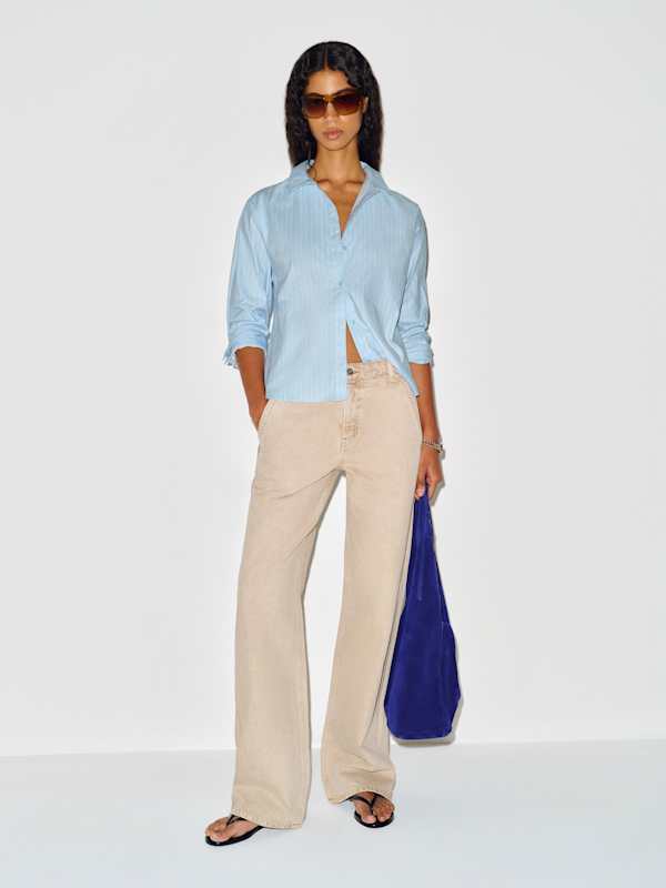 Orson Shirt - Horizon Pinstripe