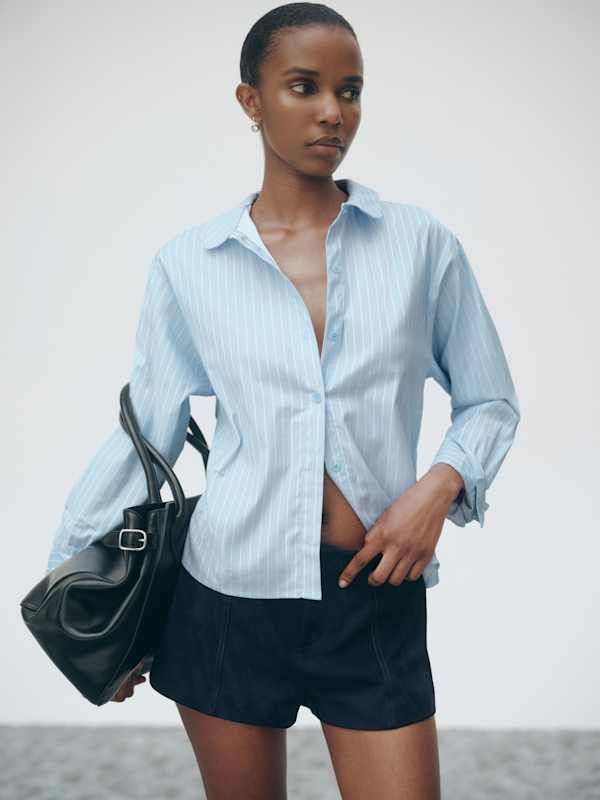 Orson Shirt - Horizon Pinstripe