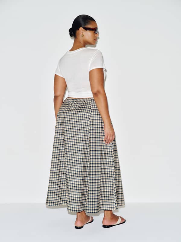 Cleo Skirt Es - Beacon Check