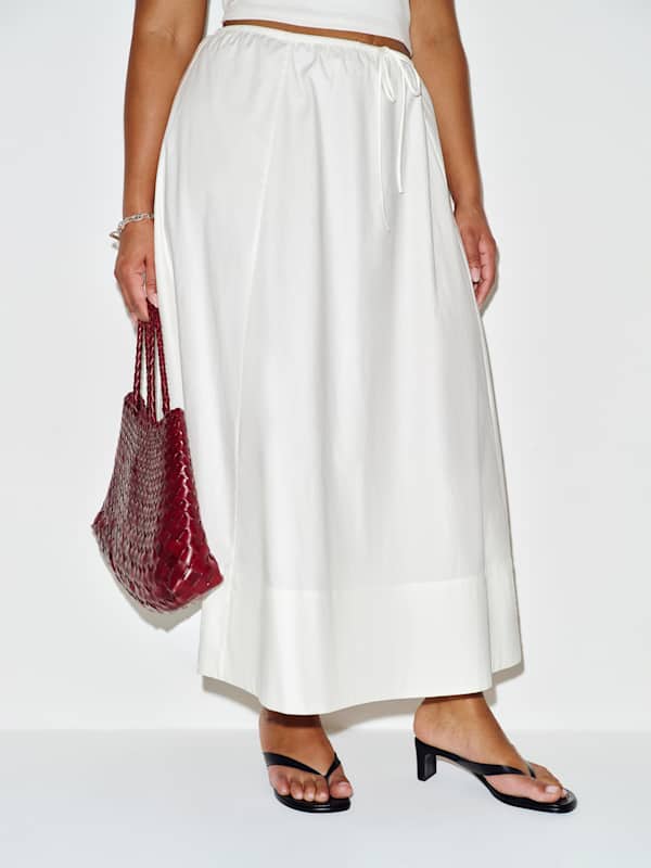 Cleo Skirt Es - White
