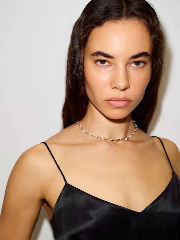 Fiorenzo Silk Top - Black