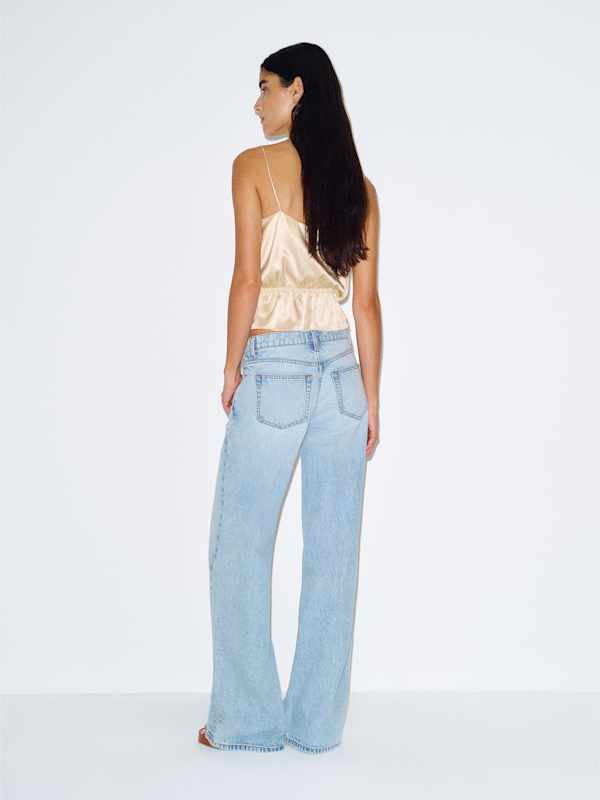 Fiorenzo Silk Top - Yogurt