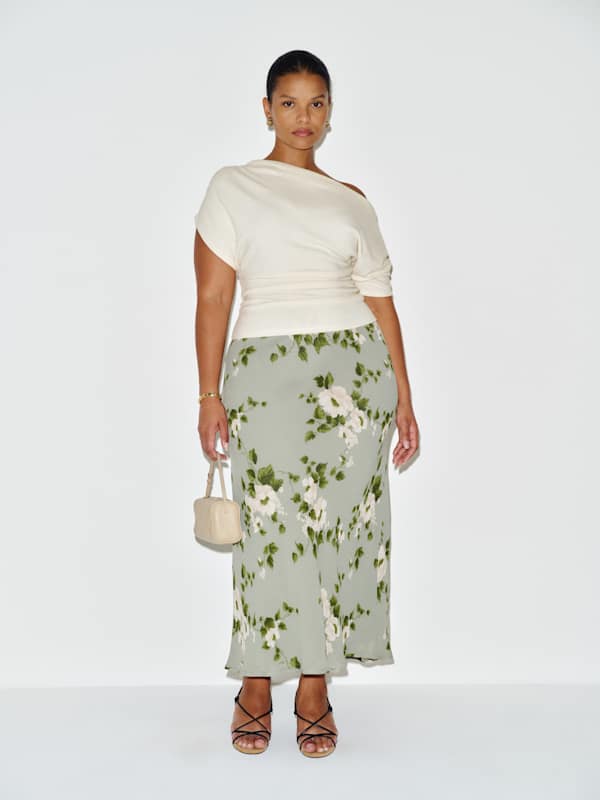 Iris Knit Top Es - Fior Di Latte