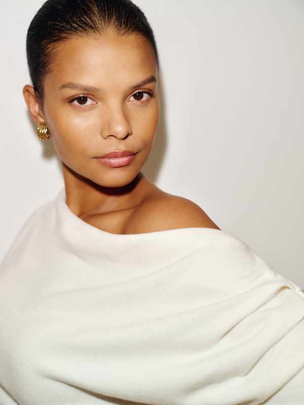 Iris Knit Top Es - Fior Di Latte