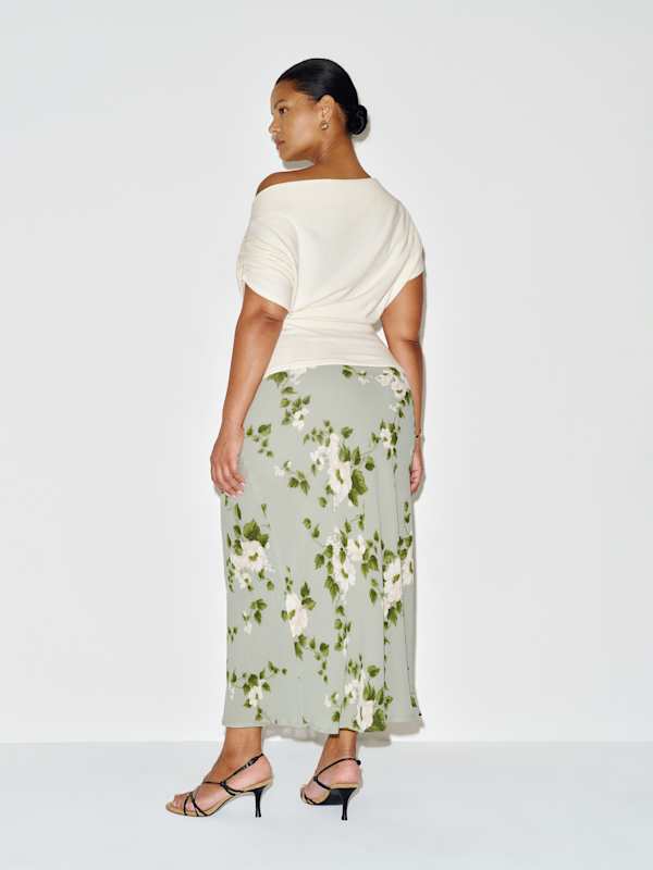 Iris Knit Top Es - Fior Di Latte