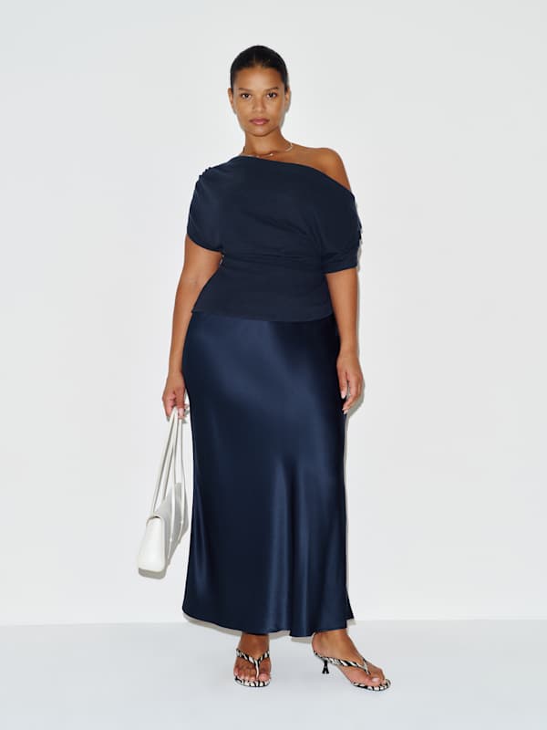 Iris Knit Top Es - Midnight