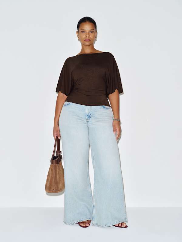 Avery Knit Top Es - Mole