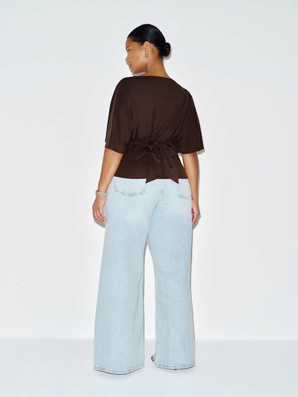 Avery Knit Top Es - Mole