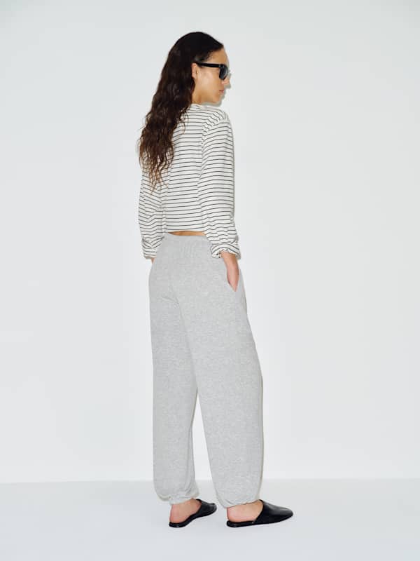 Jodie Knit Pant - Grey