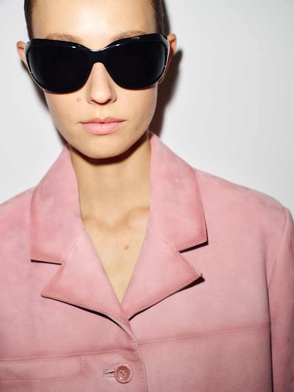 Veda Rhodes Suede Jacket - Rose Petals Suede