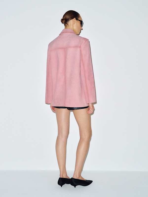 Veda Rhodes Suede Jacket - Rose Petals Suede