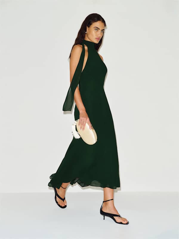 Chanelle Dress - Forest