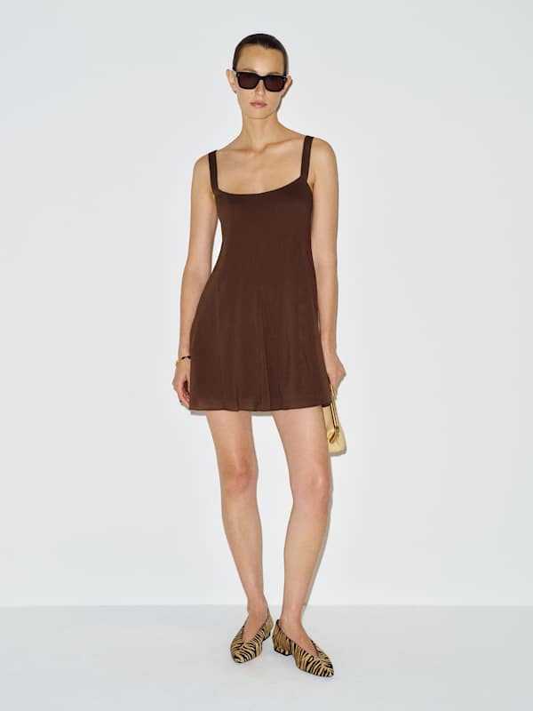 Anjou Dress - Cafe