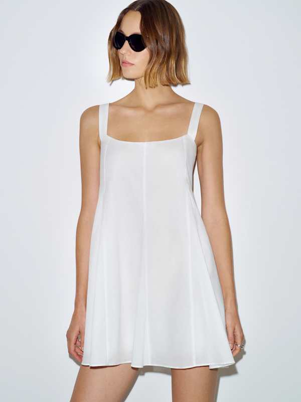 Anjou Dress - White