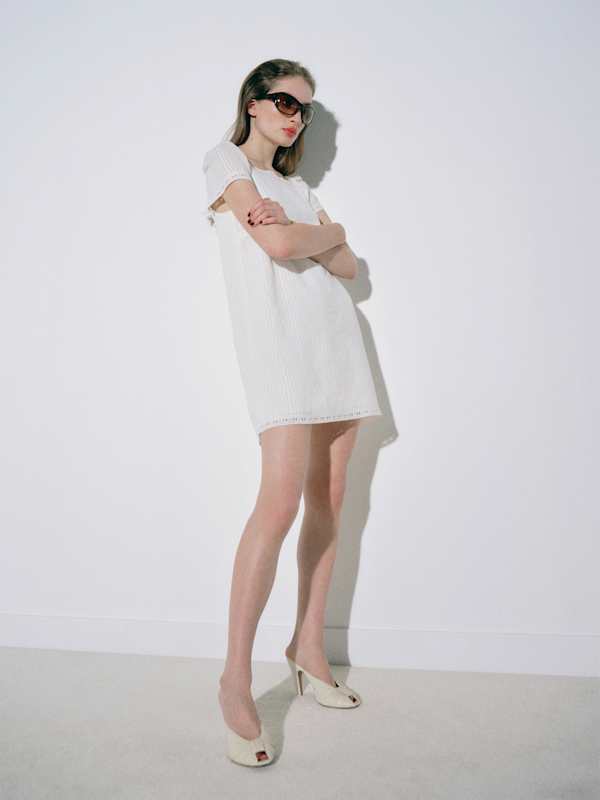 Pomeline Dress - White