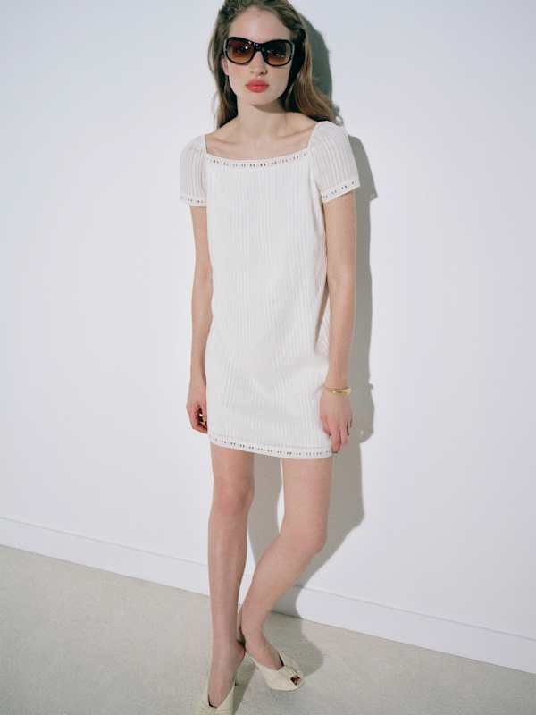 Pomeline Dress - White