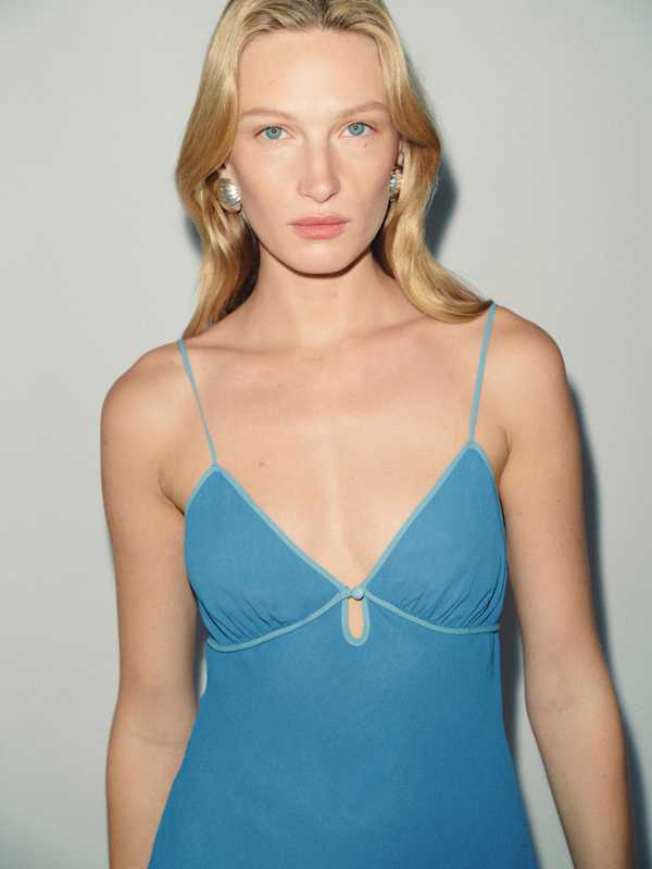 Rimona Dress - Cerulean