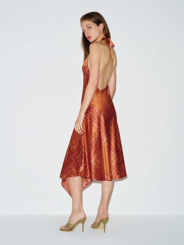 Benedita Silk Dress - Lou Lou