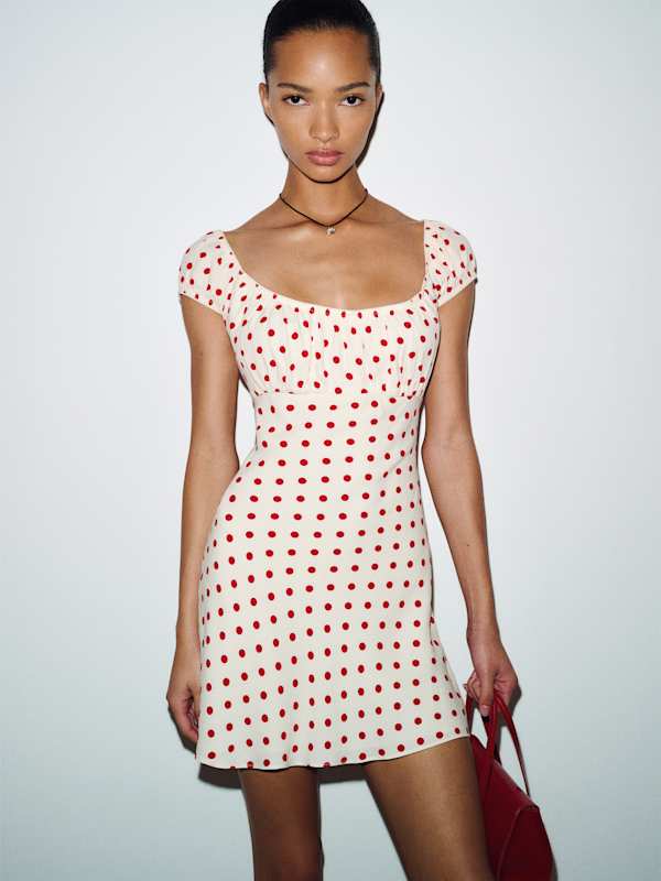 Lucy-Belle Dress - Ketchup Dot