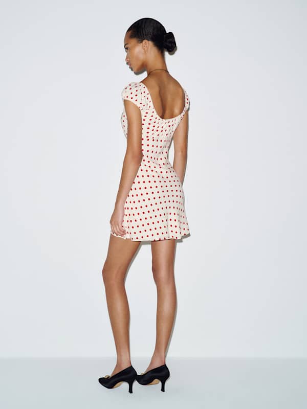 Lucy-Belle Dress - Ketchup Dot