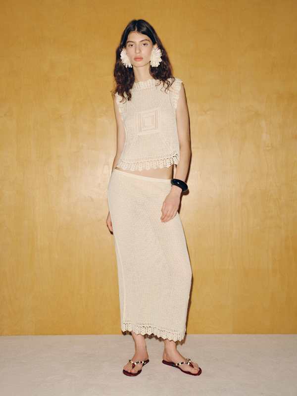 Montana Autumn Crochet Skirt - Gossamer