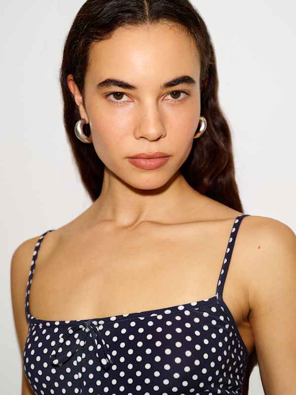 Georgina Knit Dress - Dream Dot