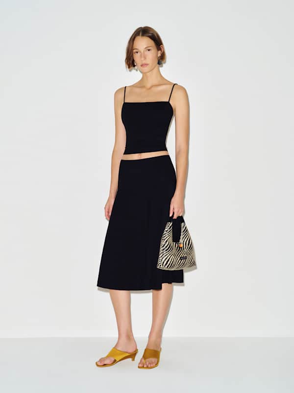 Lennon Knit Two Piece - Black