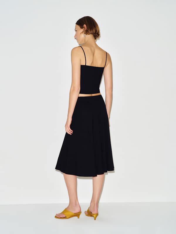 Lennon Knit Two Piece - Black