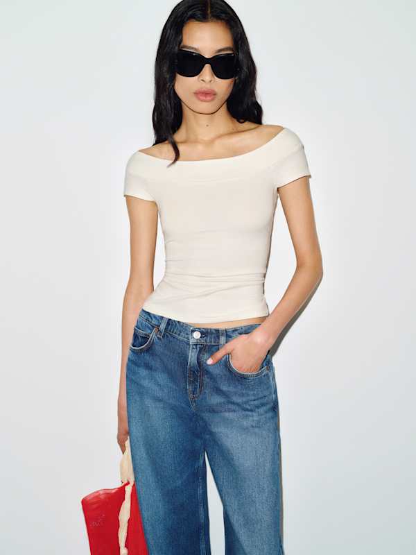 Florence Knit Top - Fior Di Latte
