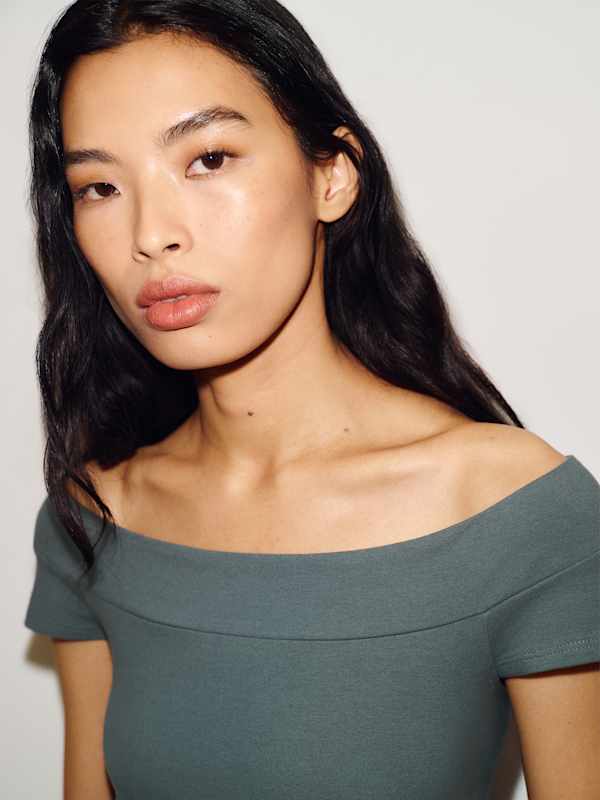 Florence Knit Top - Slate