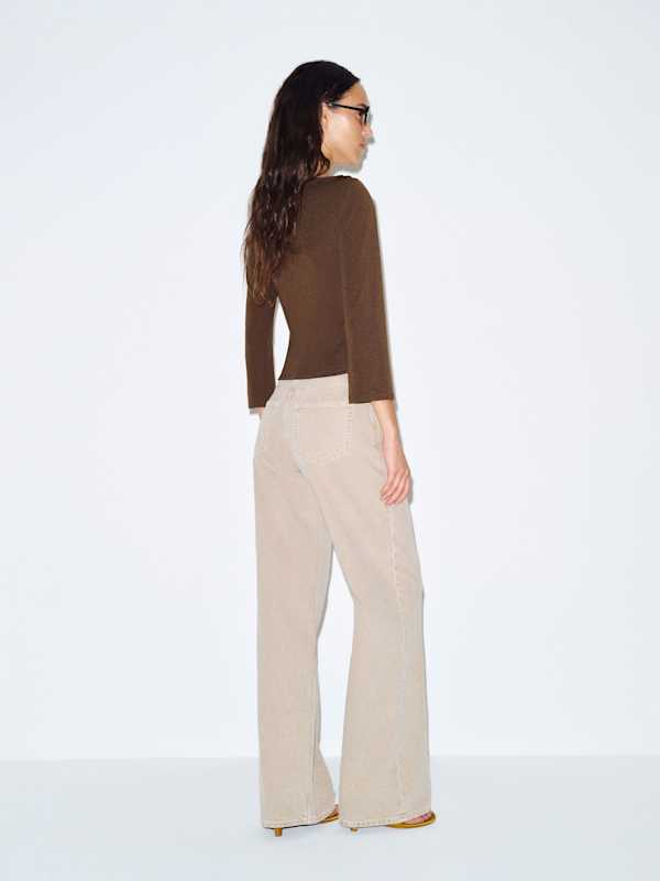 Laine Knit Top - Brown