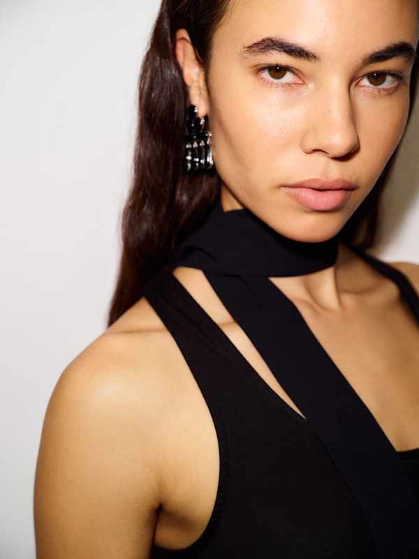 London Knit Top - Black