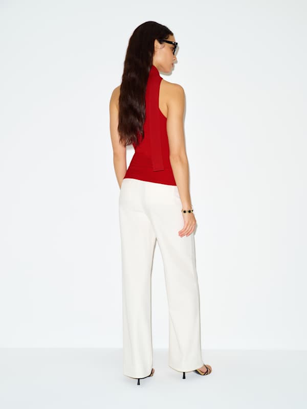 London Knit Top - Lipstick