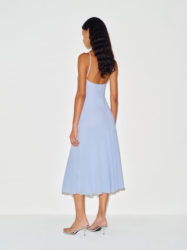 Deniz Dress - Ice Water