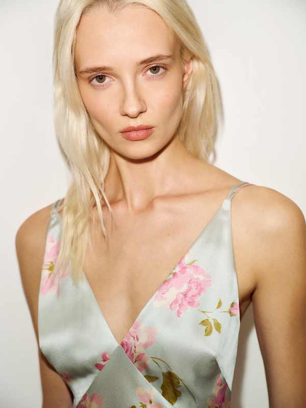 Anaya Silk Dress - Windswept