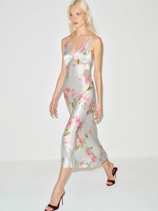 Anaya Silk Dress - Windswept