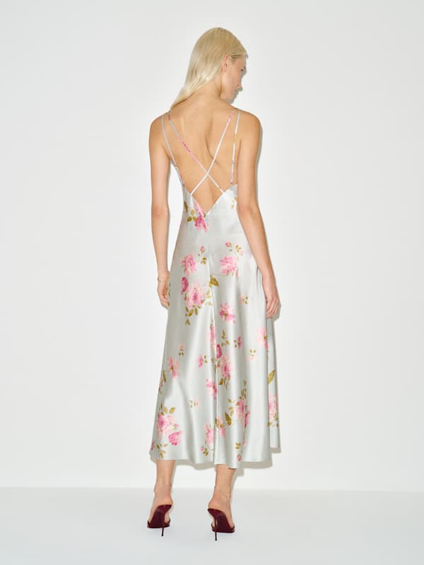 Anaya Silk Dress - Windswept